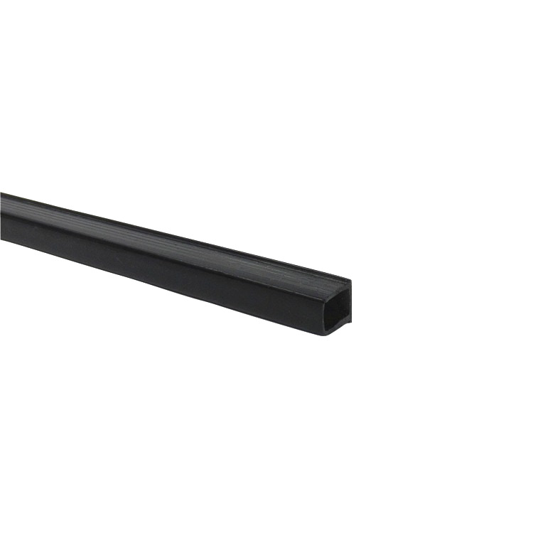 Productos de extrusión de plástico Tubo de plástico de PVC Tubo cuadrado de plástico Tubo de drenaje de PVC Trunking Perfil de PVC extrusión