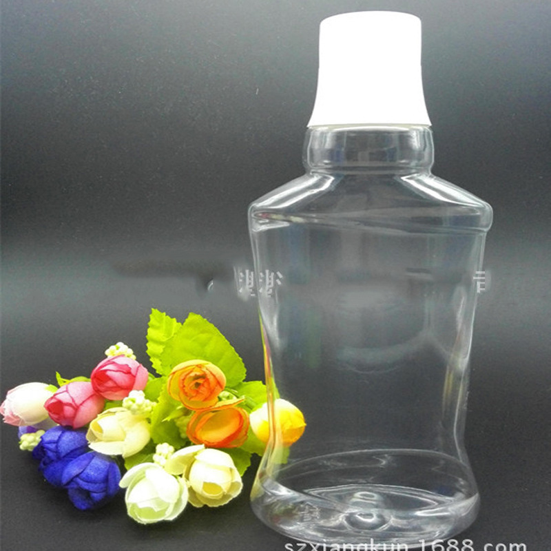 深圳厂价批发150ml和250ml漱口水瓶PET塑料瓶消毒扁形瓶瓶子PET瓶