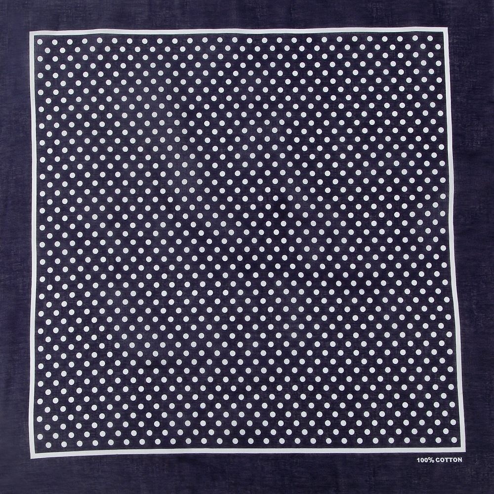 Women's Streetwear Round Dots Cotton Kerchief display picture 3