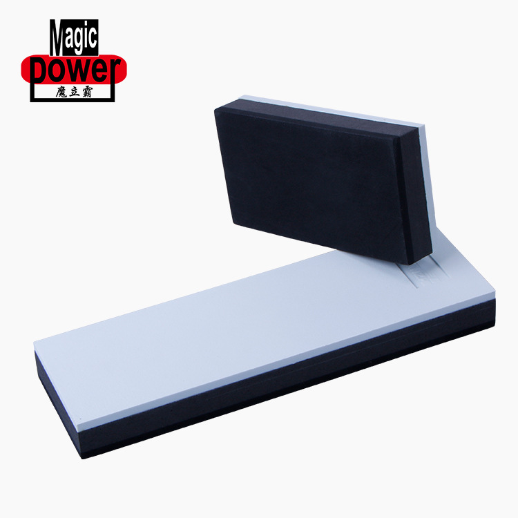 Tablero mate de masilla almohadilla de papel de lija blanca tablero de empuje de mano de masilla molino de agua tablero de pulido de alta espuma