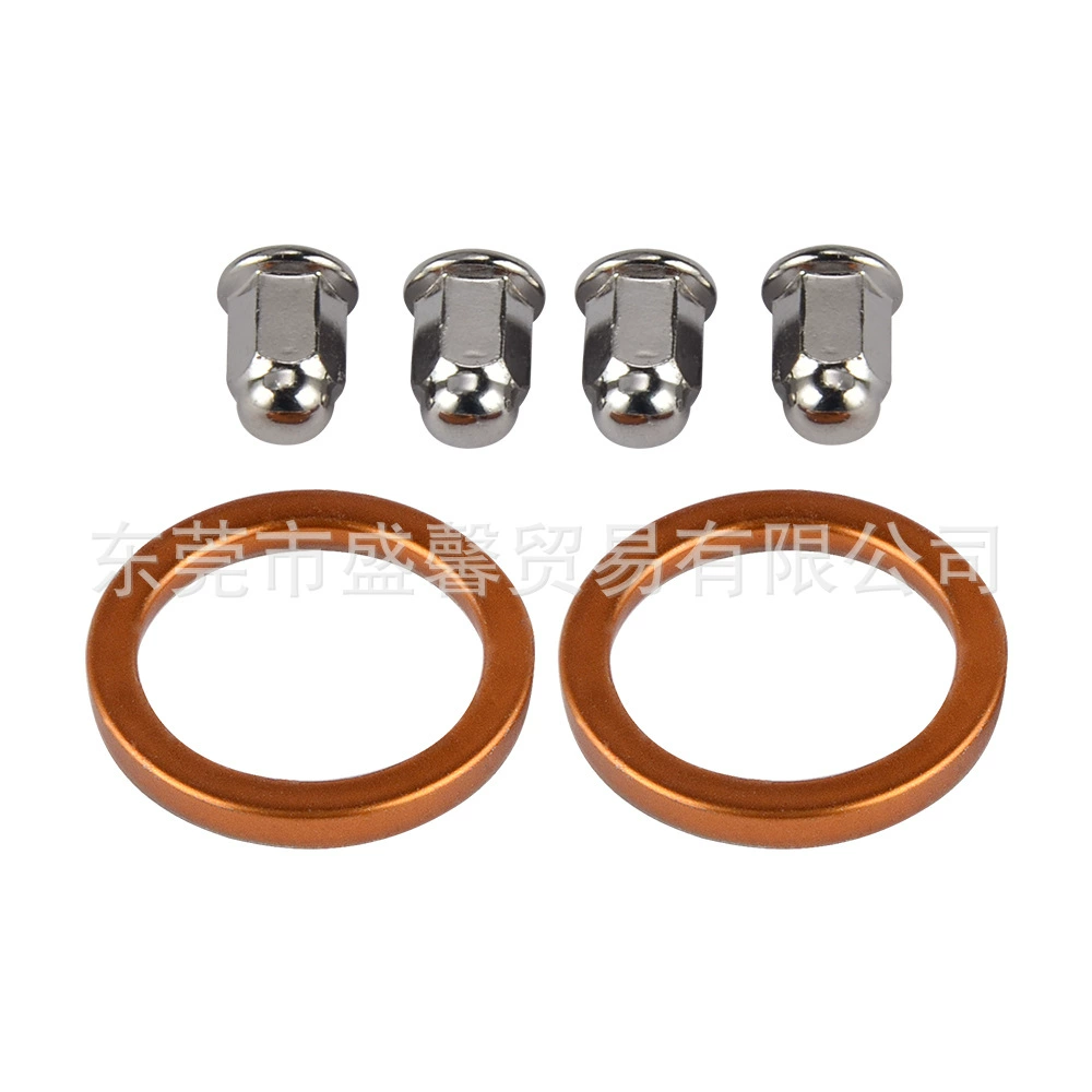 Soft heel, washer, set