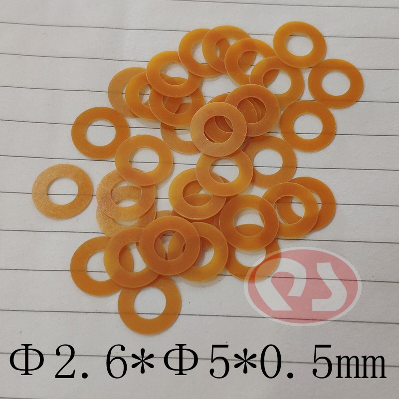 现货电机配件 绝缘 电木垫片M2.6*5*0.5mm介子 电木平垫