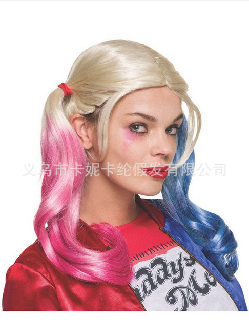 Peluca de vacaciones Peluca de celebración de vacaciones conjunto de rol de payaso COSPLAY