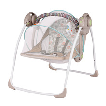 新生嬰兒電動搖椅秋千搖籃寶寶多功能音樂搖床電動搖椅