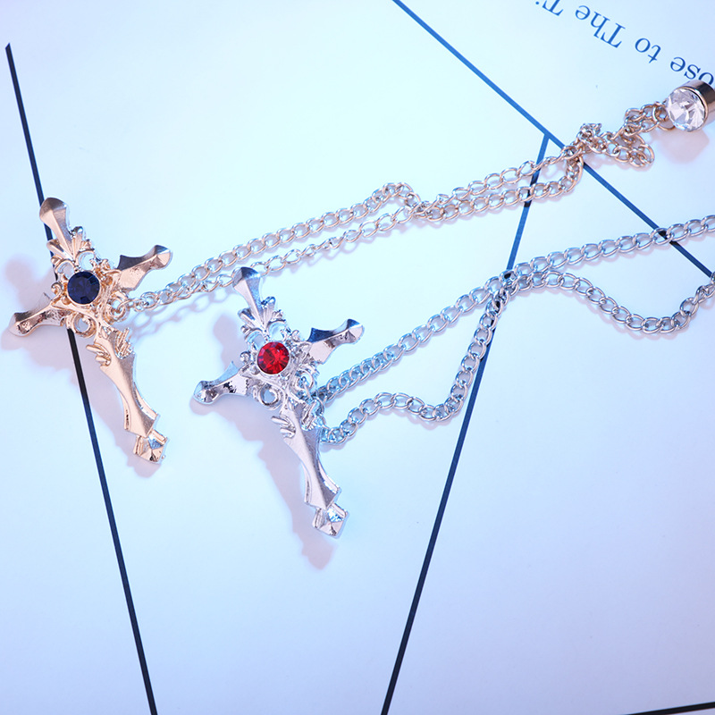 men's classic retro brooch with tassels