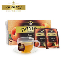 川寧蜜桃果香紅茶25片英國Twinings花果茶水果茶歐洲進口紅茶茶包