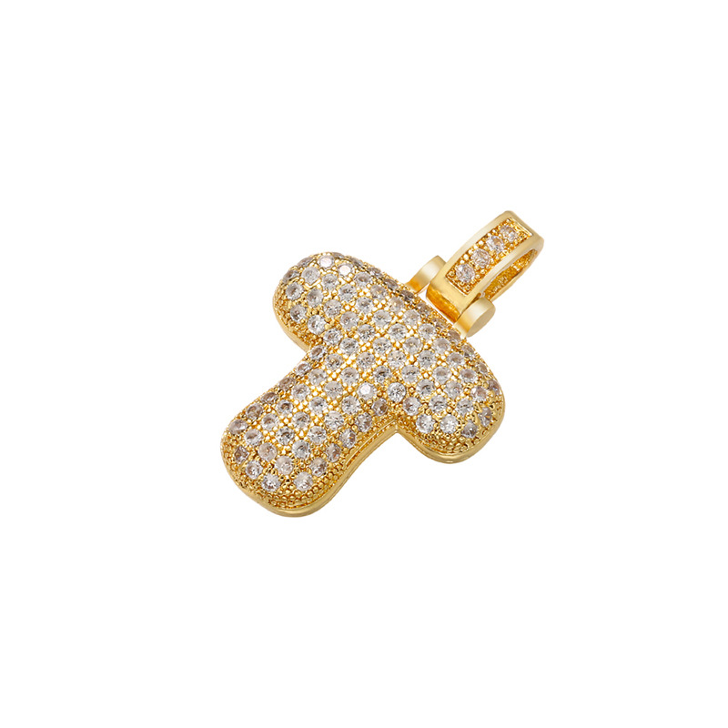 6g Weight Pendant Jewelry Making Type Zircon Inlay Material DIY Jewelry Accessories Classification 1 Piece Quantity Copper Material Letter Pattern All Seasons Season Polished Finish Plating Design Hip-Hop Style White, Gold Color 1 Piece Copper Zircon Bubble Letter Polished Pendant DIY Jewelry Accessories 23