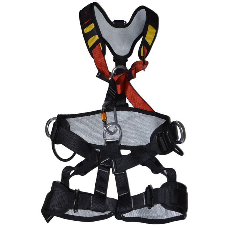 Golmud高空作业安全带攀岩救援全身倒挂安全带全安全攀岩装备862