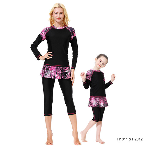 Girls swimwear conservative swimsuit, H2012, hot sale on AliExpress EBAY Amazon AMAZON