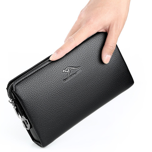 Bodi Kangaroo password lock handbag men's large capacity business fashion clutch bag clutch bag trendy 1913 cross-border supply