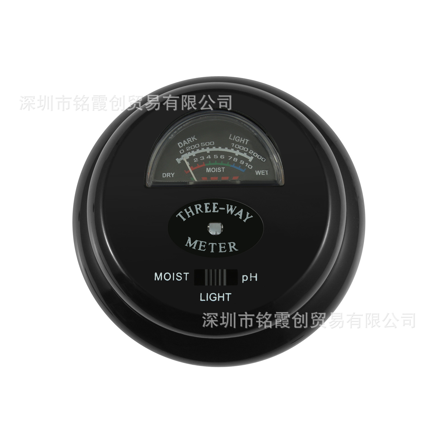 三合一无源高精度土壤测试仪 土壤湿度计 PH 湿度 光照 土壤计