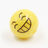 Cartoon round beads, children's acrylic plastic accessory