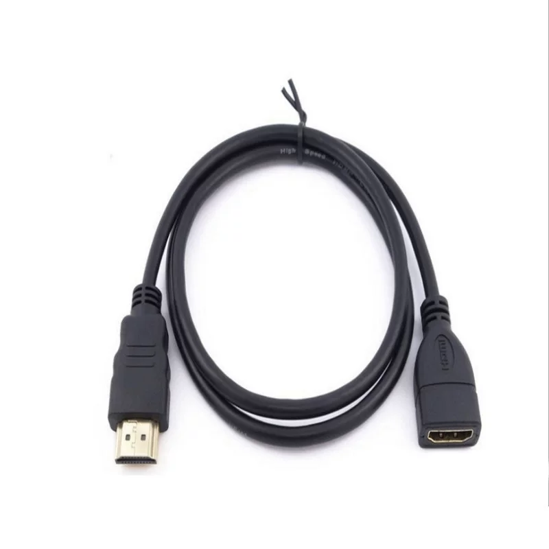 Заводская прямой продажи HDMI мужской удлинительный кабель версии 1.4 3D TV HD удлинитель 1080p 1080p