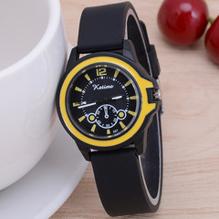 新款兒童手錶簡約潮流女款學生表 硅膠石英表兒童表批發