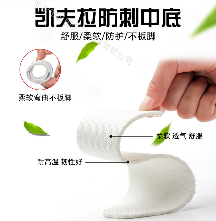 Giày bảo hộ lao động cổ thấp mũi thép chống va đập chống đâm xuyên, bề mặt lưới dệt thoáng khí — Đen; 36, Đen; 37, Đen; 40, Đen; 41 chi tiết 27