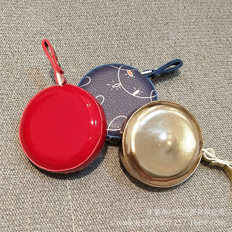 PU小皮尺卷尺1.5米多功能自动收缩迷你测三围身高测衣尺可加logo