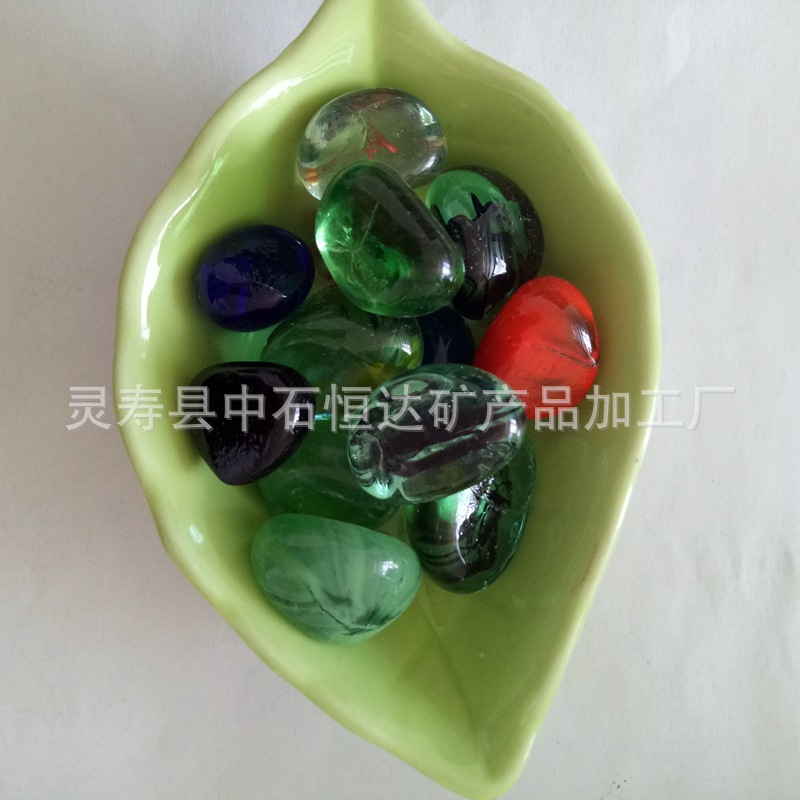 批发雨花石 水培鱼缸 腰果石 雨花石 鹅卵石 装饰彩石