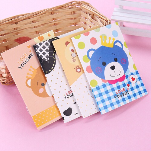 Korean creative cute cartoon book, good reviews, gifts, small gifts, stationery, notebook, factory direct sales