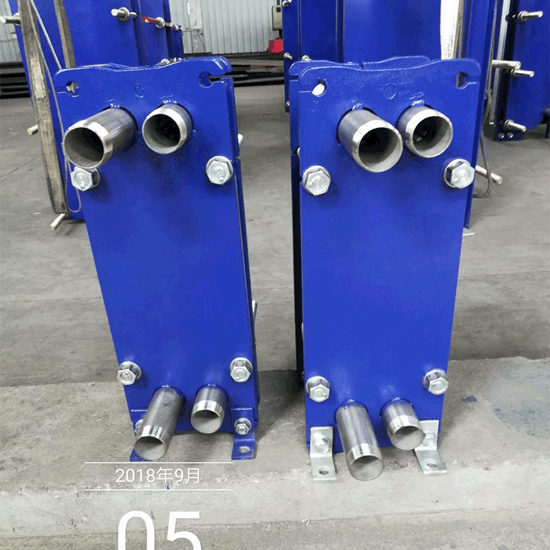 沃顿制造夹套水循环加热可拆系列换热器夹套水冷却利用热回收器
