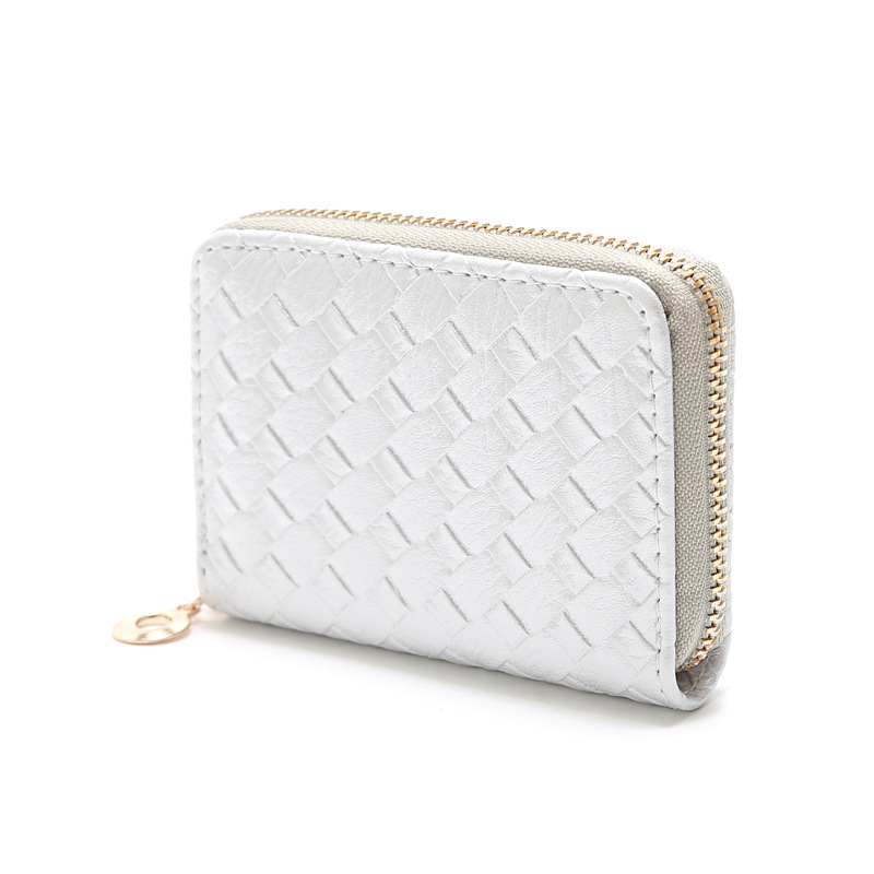 Nihaojewelry Wholesale Accessories Korean Woven Pattern Multi-position Card Bag display picture 8