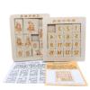 Digital Chinese classic Fifteen game, intellectual wooden toy, three kingdoms, Huarun, wholesale