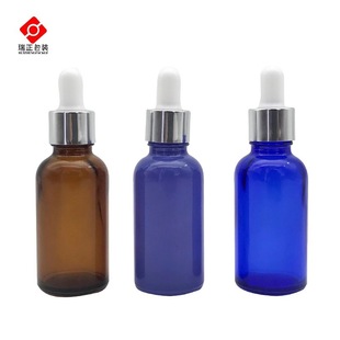 Manufacturer straight essential oil bottle 10ml 30ml glass bottle essential oil bottle liquid bottle cosmetic packaging material