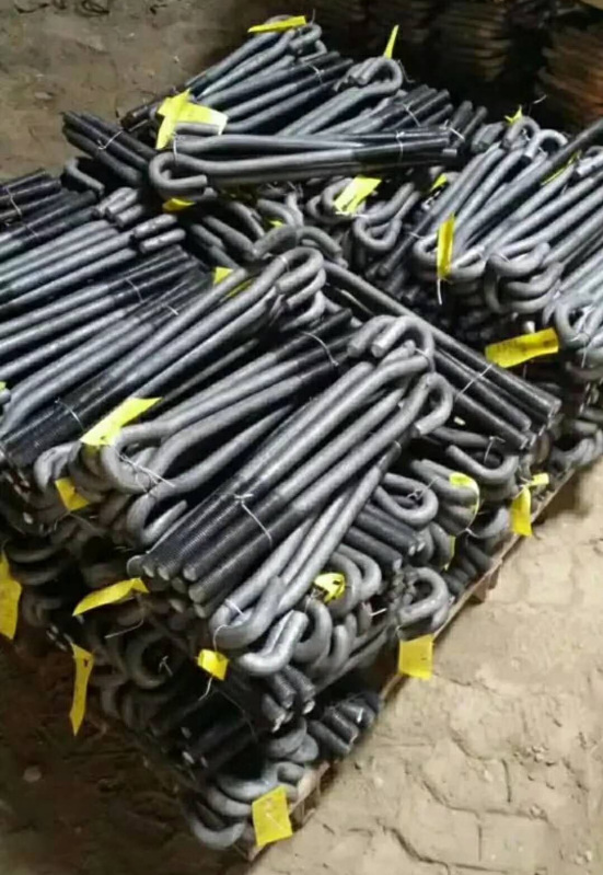 预埋地脚螺栓地脚螺栓焊板地脚螺栓厂家直销可来图定制加工