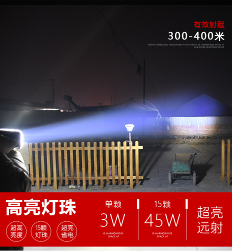 电动车灯摩托车led车灯超亮外置大灯三轮车流氓改装灯12v80v通用