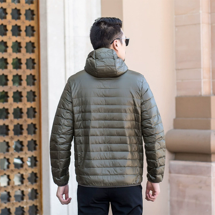 Мужская демисезонная куртка с капюшоном для отдыха, Slim fit, плюс сайз