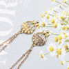 Brand fashionable cute necklace, universal accessory, chain for key bag , Korean style, light luxury style