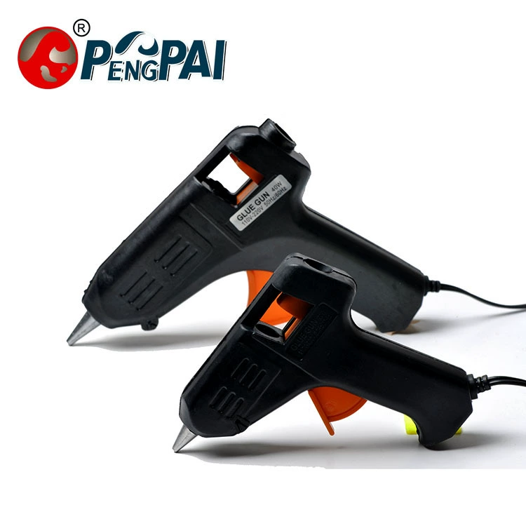 Домашний ручной работы DIY термоклей пистолет черный с кронштейном клеевой пистолет 20 Вт мини-дозатор в наличии оптом