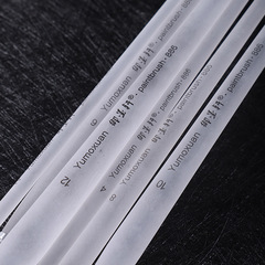 Wolfs Hair Oil Painting Brush Set of 6 Transparent Frosted Crystal Rod Acrylic Brushes, Wholesale Art Supplies Manufacturer