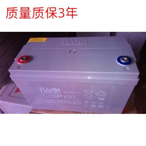 意大利FIAMM非凡蓄电池12V100AH/12SP100阀控式密封铅酸电池