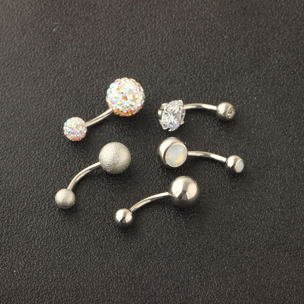 Labret piercing jewelry detail image