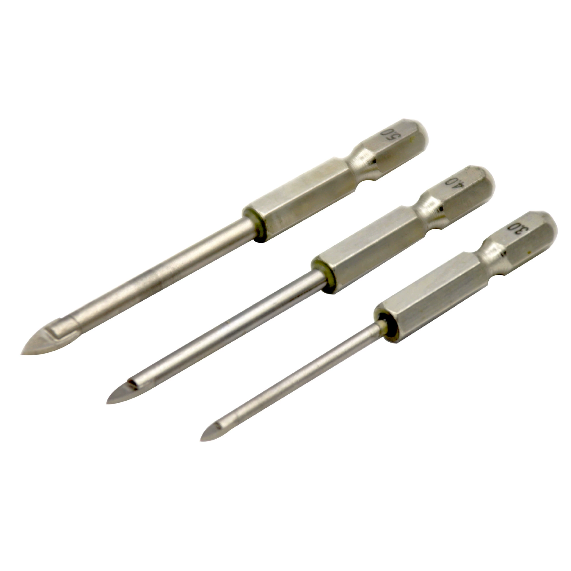 Стекло дрель плитка дрель сплав треугольник дрель стеклянная плитка керамическая мраморная сверло развертка отверстия