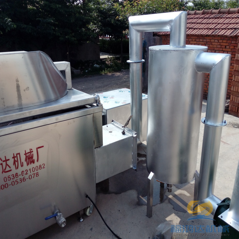 燃气鸡翅油炸锅 麻辣鸡翅油炸机生产厂家 分段控温翅中油炸机