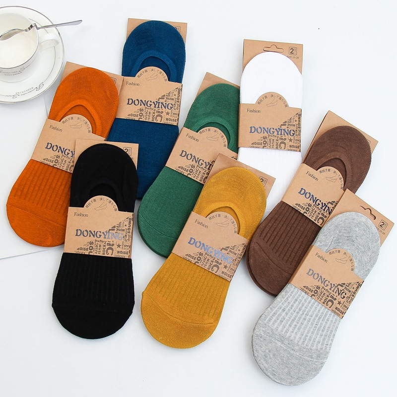 B2特价春夏新款男女隐形袜仿双针情侣隐形袜直角日系韩版厂家批发|ru