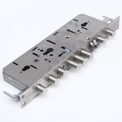 9头全钢霸王锁体双活双快智能锁专用锁具配件五金家用防盗门锁|ru