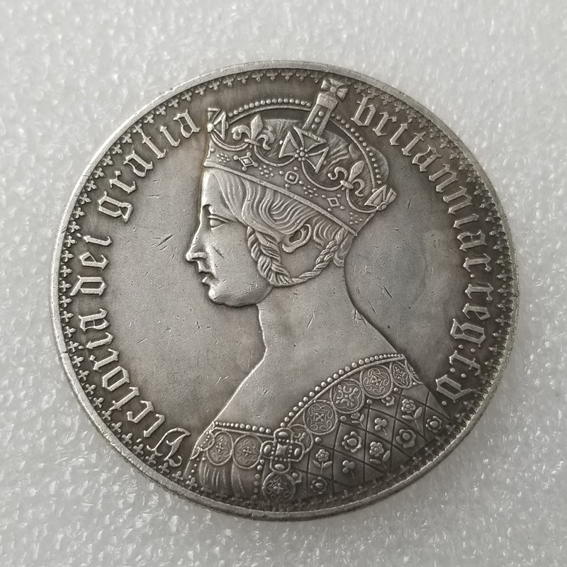 Antique Crafts British Victoria Brass Plated Silver to Do the Old Silver Dollar Silver Round Wholesale # 1108 Antique Crafts British Victoria Brass Plated Silver to Do the Old Silver Dollar Silver Round Wholesale # 1108