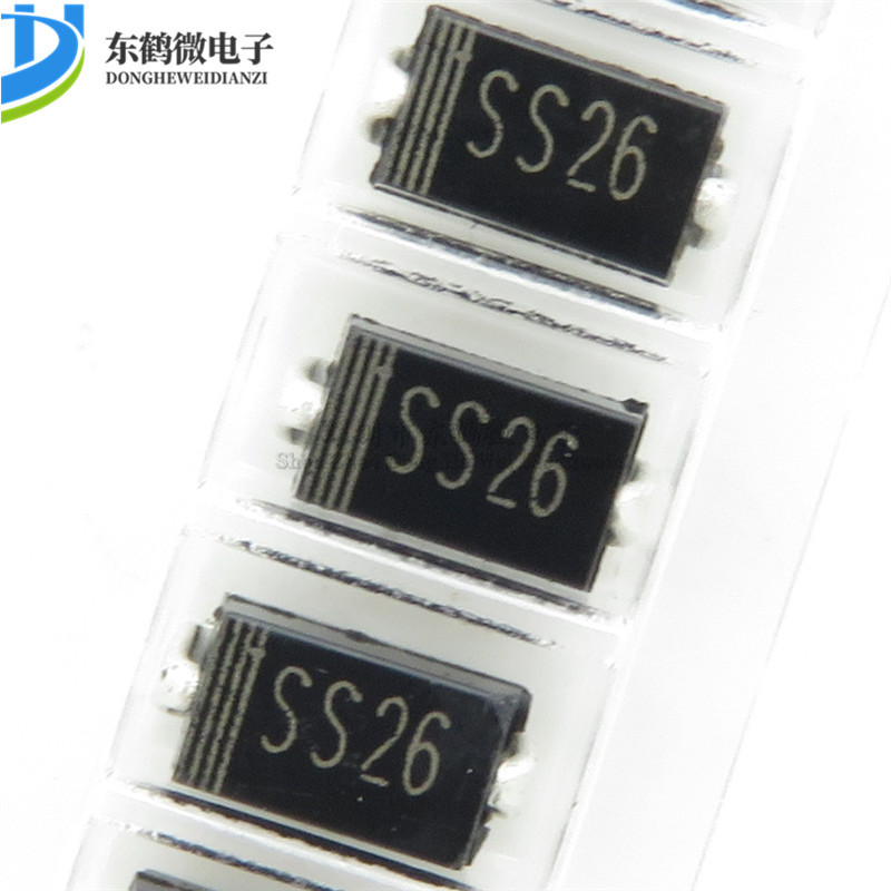 贴片 肖特基二极管 SR260 SS26 SK26 SMA