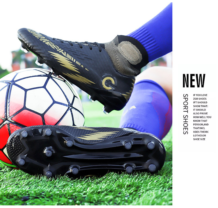 Zapatillas de entrenamiento de fútbol para jóvenes y estudiantes de la élite del Pato Mandarín, zapatillas de clavos largos para hombre, zapatillas deportivas_voghion.com