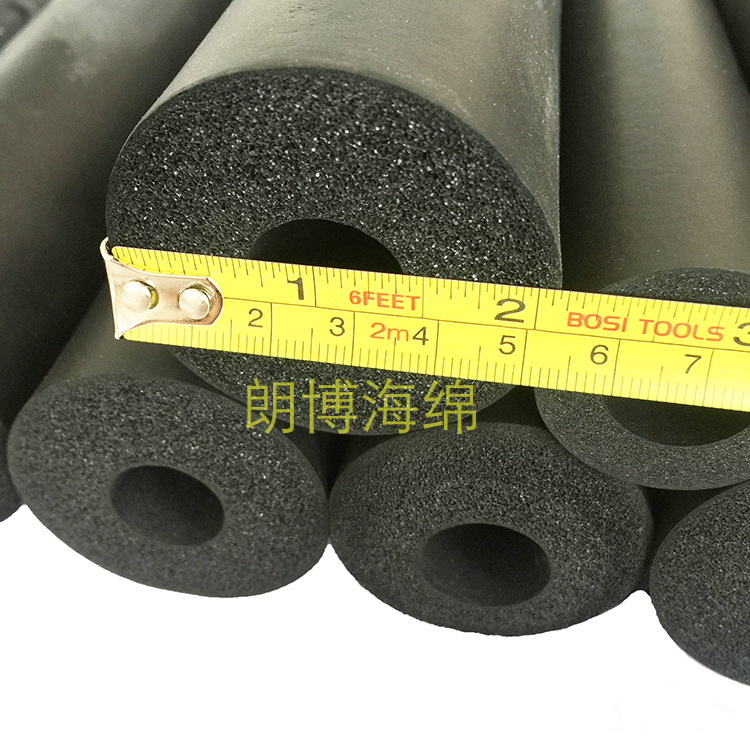 丁腈橡胶发泡橡塑管 胶辊打印机印刷海绵管 空调太阳能保温管定制