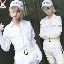 现货 工作细胞cos 白细胞白血球 cosplay服装 制服套装