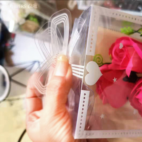 Mother's Day Soap Flower Gift Box Small Bouquet WeChat Business Promotion Small Gift Opening Gift for Customers Soap Flower Manufacturer