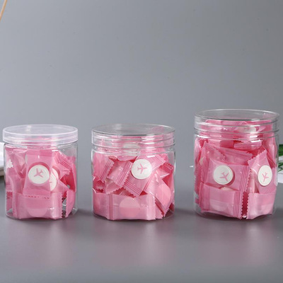 50只装压缩毛巾旅行一次性洗脸巾糖果袋无纺布便携式面巾