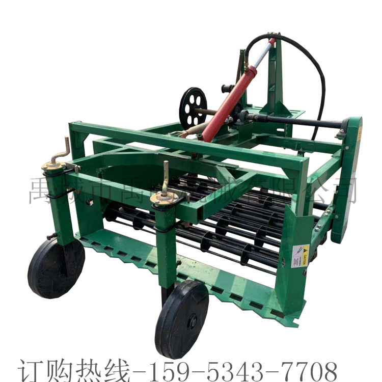 厂家 前置大蒜收获机 起蒜机四轮车带起蒜机河南用挖蒜机