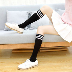 天鵝絨絲襪女中筒襪韓版百搭高筒襪日系過膝襪半截大腿襪長筒襪子