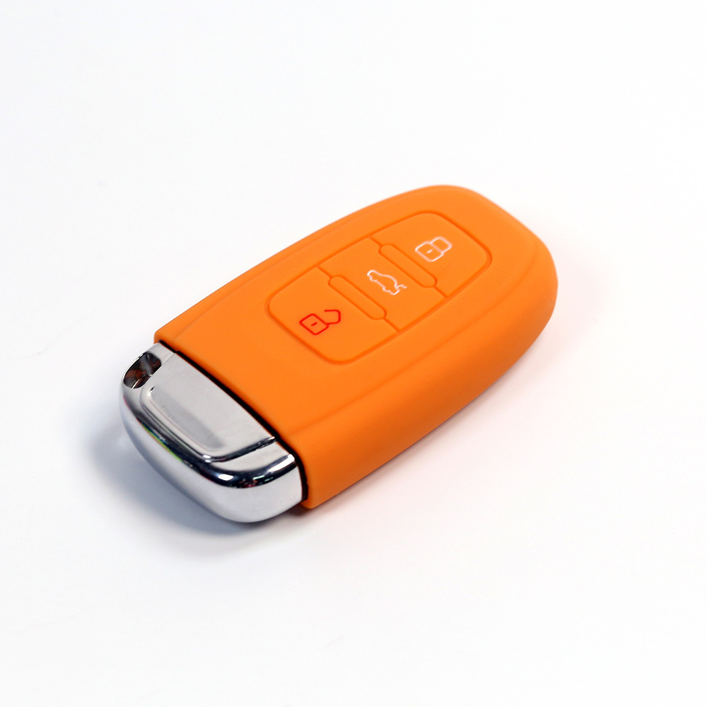 For Audi A6L RS6 RS7 silicone key case R8 S8 key case RS5S4 remote control case Silica ge