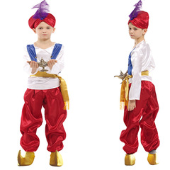 Halloween children's costume party prince costume cosplay B-0141 ancient armor Arab prince costume