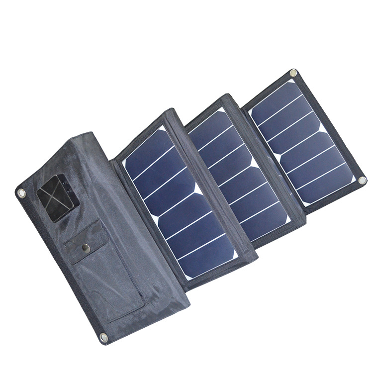 Panneau solaire - 5V/18V V - batterie 25000 mAh - Ref 3394646 Image 2